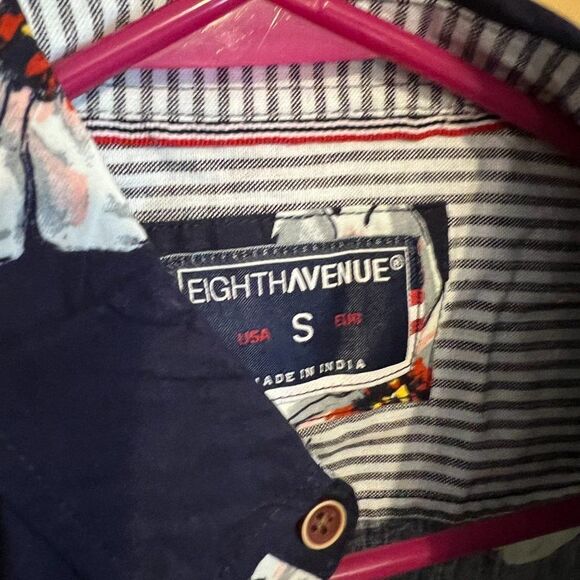 NWT Eighth Avenue floral button down S - Picture 7 of 8